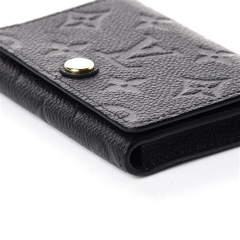 louis vuitton wallet with card holder|louis vuitton empreinte card holder.